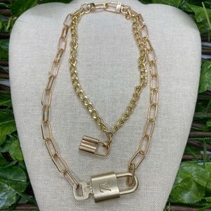 🍒 CUTE! 🍒 Authentic Louis Vuitton Padlock and one key #3️⃣1️⃣6️⃣🎁